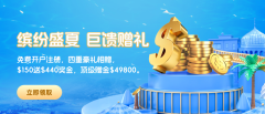 巨富金业新户活动重磅来袭：150美元开启49800美元财富之旅